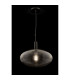 Perlas Globe Pendant Ceiling Light Black E27-2