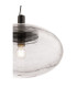 Perlas Globe Pendant Ceiling Light Black E27-3