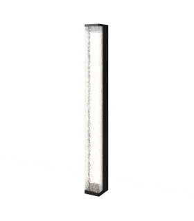 Floeva LED Outdoor Bollard Black 3000K IP65-1