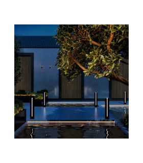 Line LED Outdoor Bollard Graphite 3000K IP65-2