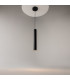 Pro Focus Slim Pendant Ceiling Light Black GU10-5