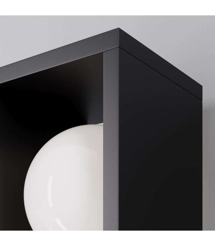 Slate LED Outdoor Bollard Graphite 3000K IP65-3