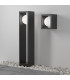 Slate LED Outdoor Bollard Graphite 3000K IP65-4