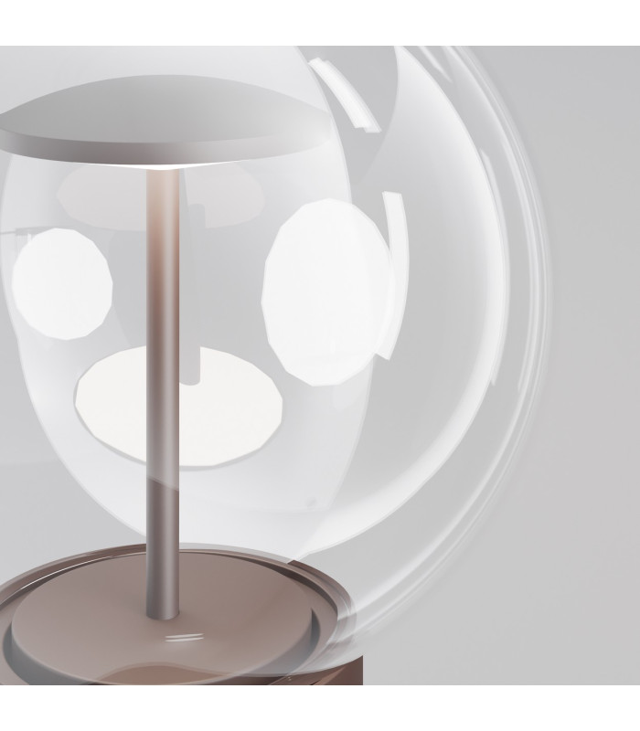 Velora LED Outdoor Bollard Brown 3000K IP65-3
