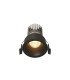 Dip LED Recessed Wall Lamp Black 3000K-1