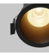 Dip LED Recessed Wall Lamp Black 2700K-2