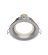 Slim Recessed Wall Lamp Silver GU10-1