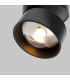 Lens LED Surface Mounted Downlight Black 3000K-2
