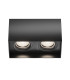 Slim Surface Mounted Downlight Black GU10
