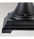 Bologna Outdoor Pedestal Light Black IP54-5