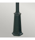Como Triple Head Outdoor Lamp Post Black IP54-4