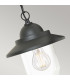 Sandown Chain Lantern Outdoor Pendant Ceiling Light Black IP44-4