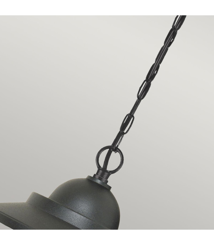 Sandown Chain Lantern Outdoor Pendant Ceiling Light Black IP44-5