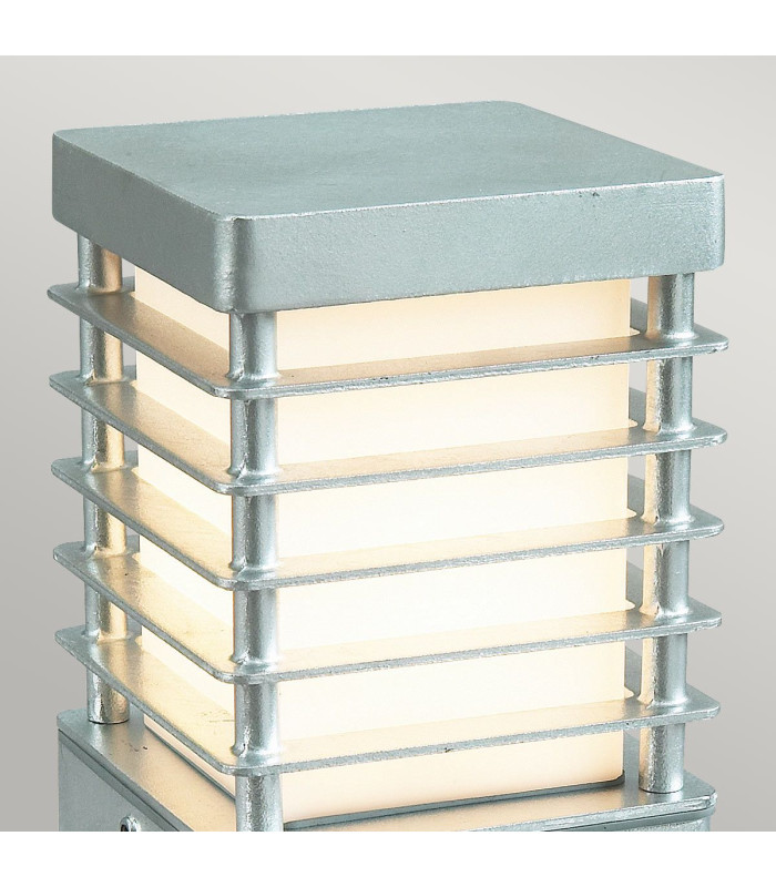 Halmstad Medium Outdoor Bollard Galvanised IP65-4