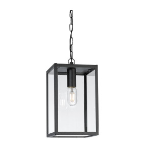 Lofoten Chain Outdoor Pendant Ceiling Light Black IP44-1