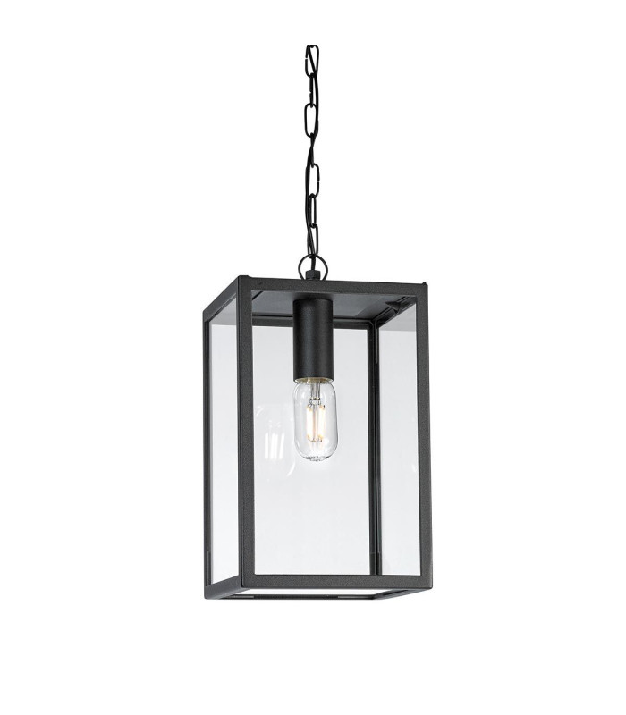 Lofoten Chain Outdoor Pendant Ceiling Light Black IP44-1