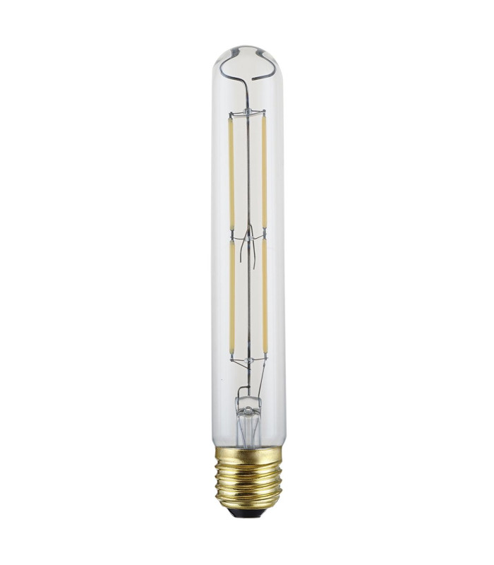 Large Tubular LED E27 Lamp Clear Glass-2