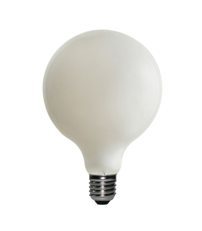 Large White Globe LED E27 Lamp Opal Glass-1