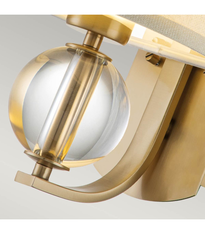 Gotham Wall Lamp with Shade Brushed Brass-3