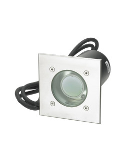 Rena Square Outdoor Recessed Ground Light Stainless Steel IP68-1