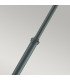Stockholm Twin Head Outdoor Lamp Post Black IP54-5