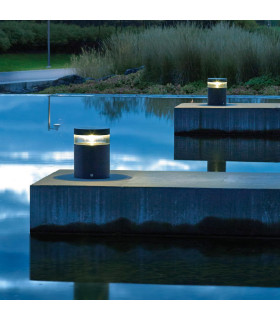 Stavanger Outdoor Pedestal Light Graphite IP65-2