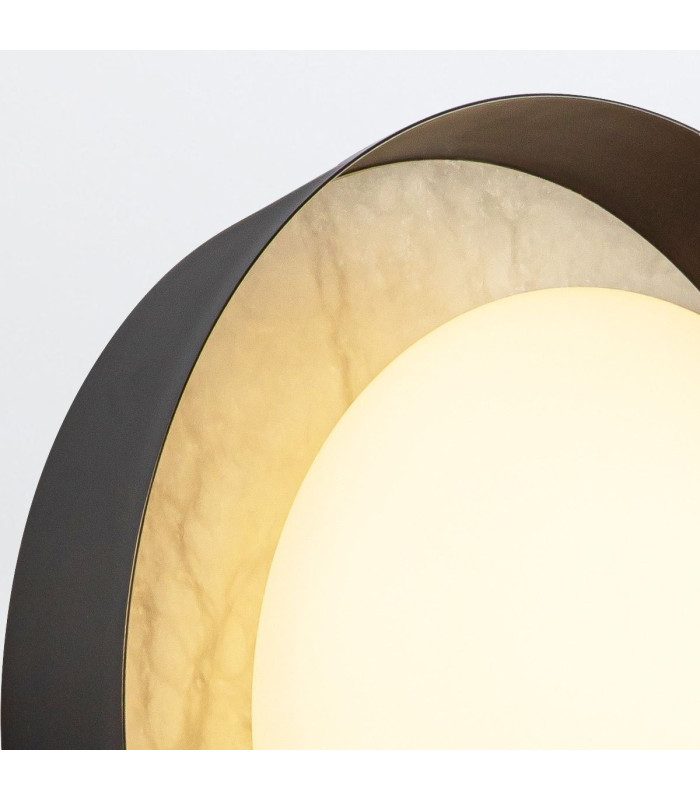 Alonso Integrated LED Wall Lamp Urban Bronze-5