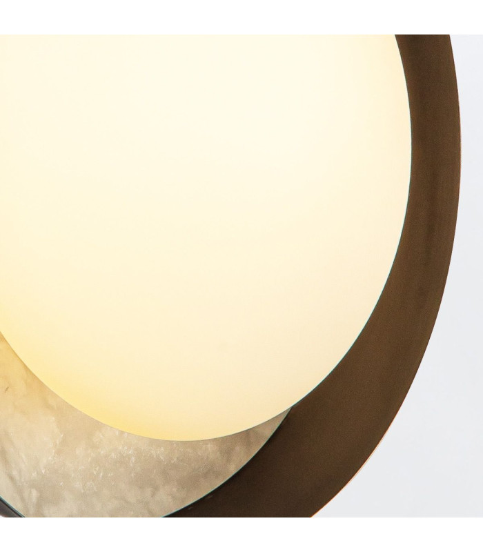 Alonso Integrated LED Wall Lamp Urban Bronze-6