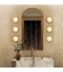 Alonso Integrated LED Wall Lamp Vintage Brass-2
