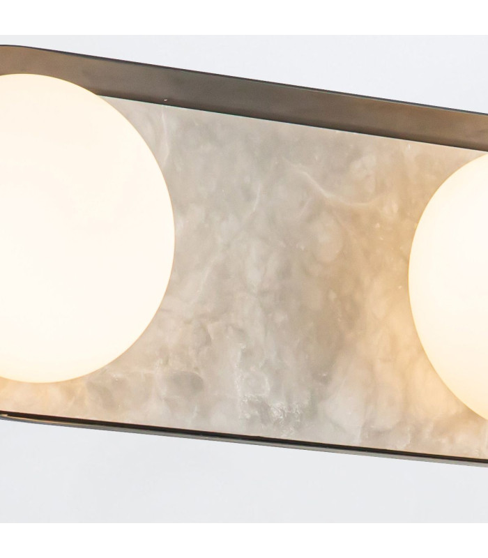 Alonso Triple Light Integrated LED Wall Lamp Urban Bronze-4