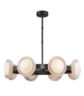 Alonso Integrated LED Pendant Ceiling Light Urban Bronze-1