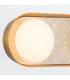 Alonso Triple Light Integrated LED Wall Lamp Vintage Brass-3