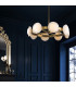 Alonso Integrated LED Pendant Ceiling Light Vintage Brass-2