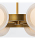 Alonso Integrated LED Pendant Ceiling Light Vintage Brass-4