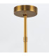 Alonso Integrated LED Pendant Ceiling Light Vintage Brass-6