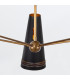 Brickell 5 Light Multi Arm Pendant Ceiling Light Matte Black-3