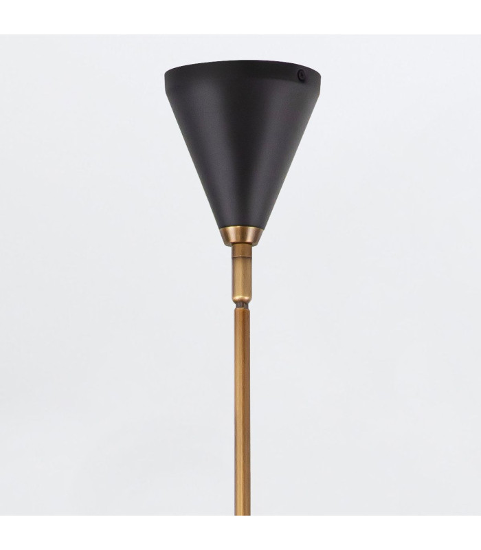Brickell 5 Light Multi Arm Pendant Ceiling Light Matte Black-4