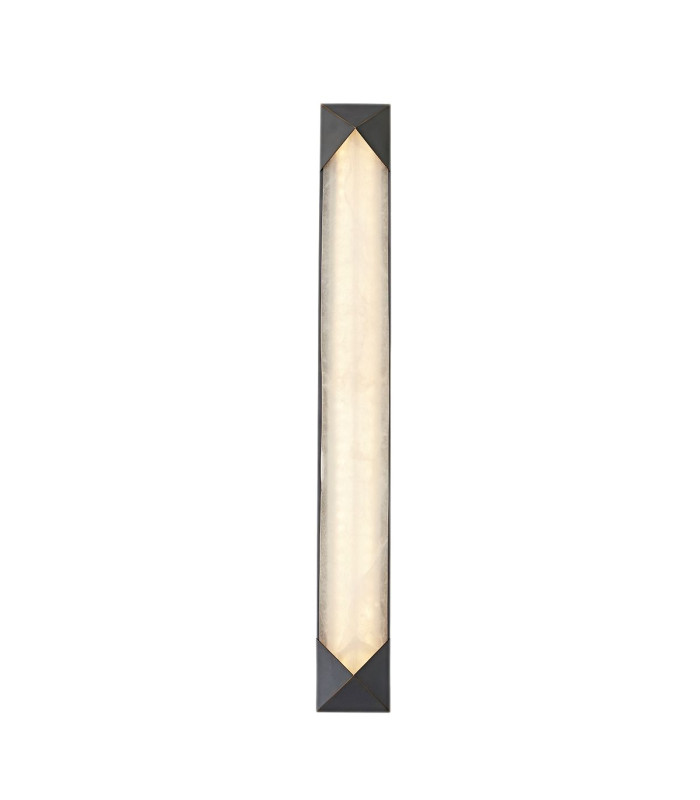 Caesar Large Integrated LED Wall Lamp Urban Bronze-1
