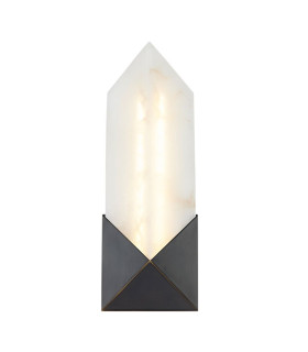 Caesar Small Integrated LED Wall Lamp Urban Bronze-1