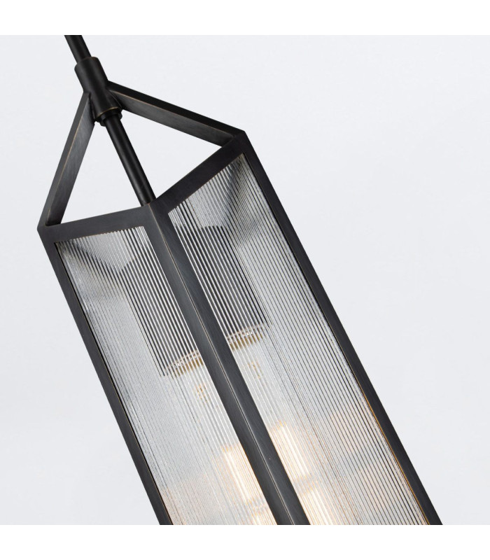 Cairo Slim Pendant Ceiling Light Urban Bronze-4