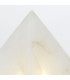 Caesar Small Integrated LED Wall Lamp Vintage Brass-7