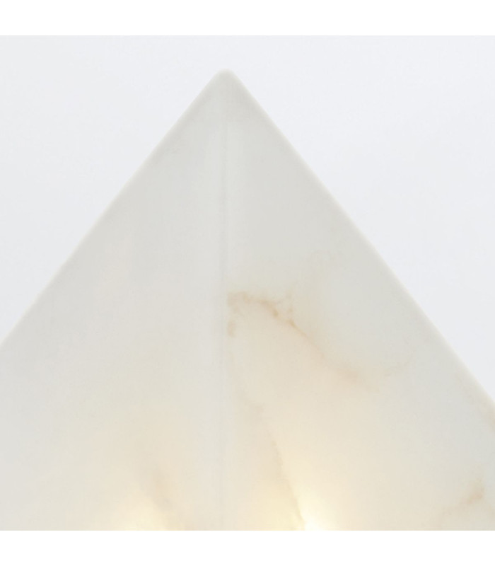 Caesar Small Integrated LED Wall Lamp Vintage Brass-7