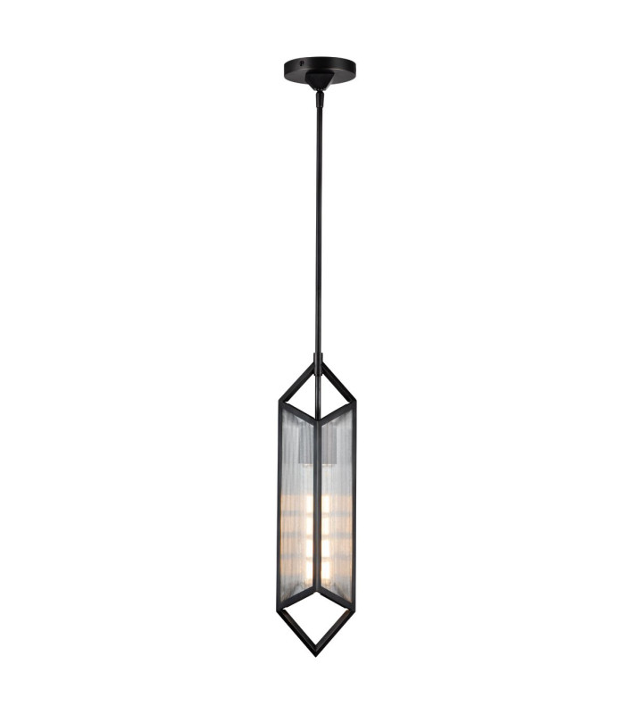 Cairo Slim Pendant Ceiling Light Urban Bronze-8
