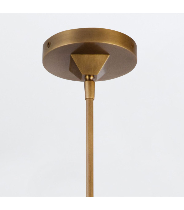 Cairo Slim Pendant Ceiling Light Vintage Brass-5
