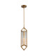 Cairo Slim Pendant Ceiling Light Vintage Brass-7