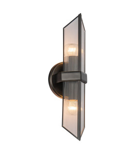 Cairo Up & Down Wall Lamp Urban Bronze-1