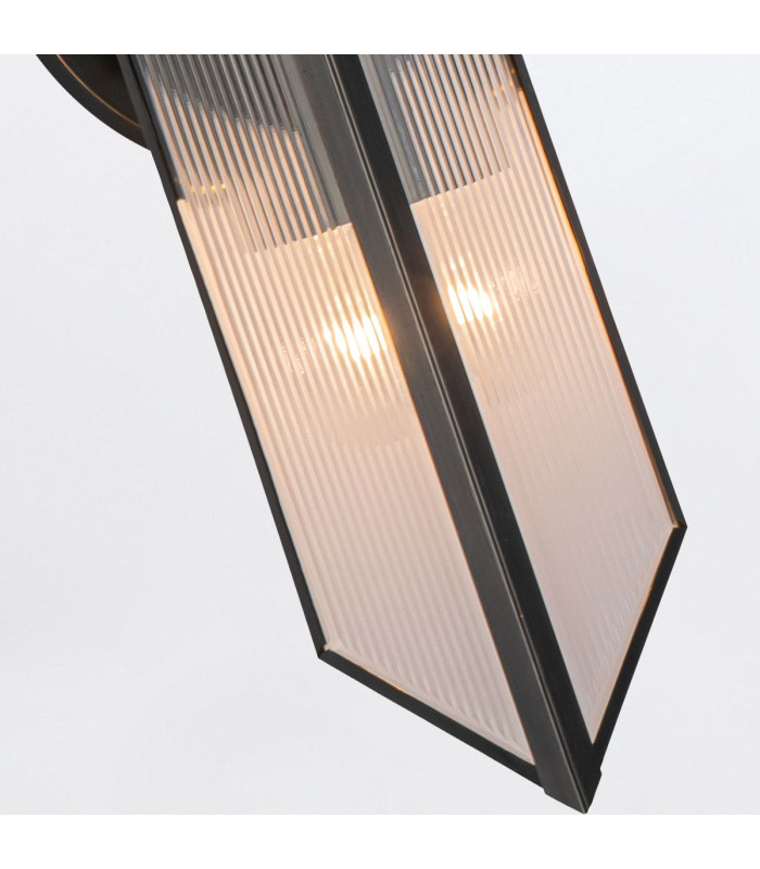 Cairo Up & Down Wall Lamp Urban Bronze-4