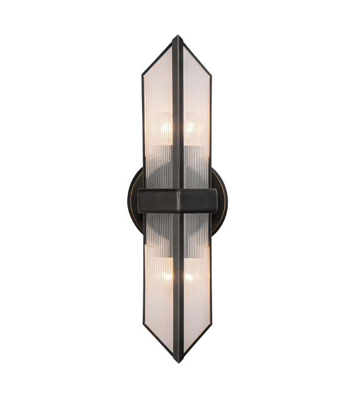 Cairo Up & Down Wall Lamp Urban Bronze-6