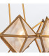 Cairo 8 Light Multi Arm Pendant Ceiling Light Vintage Brass-8