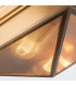 Cairo Decorative Flush Ceiling Light Vintage Brass-3